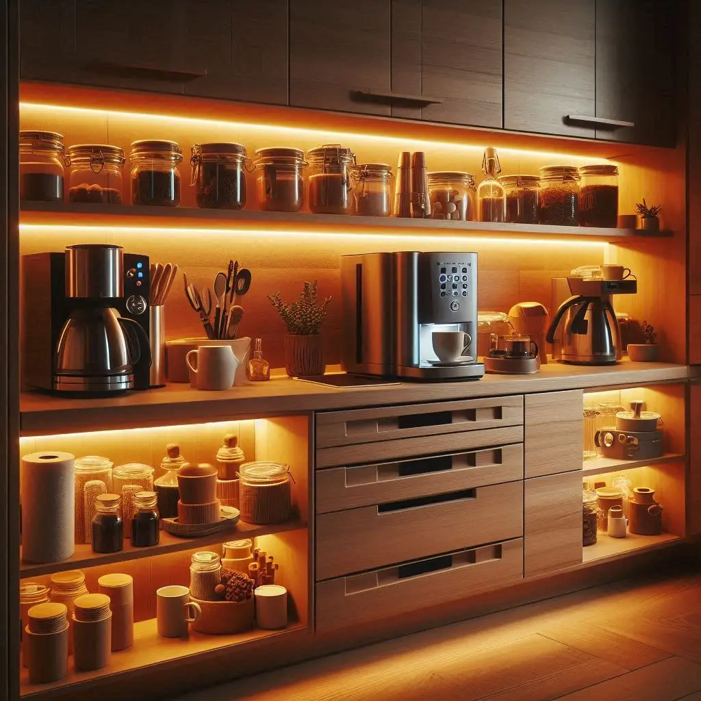 19 Creative Coffee Bar Cabinet Ideas to Organize Your Morning Routine 20 19 Creative Coffee Bar Cabinet Ideas to Organize Your Morning Routine