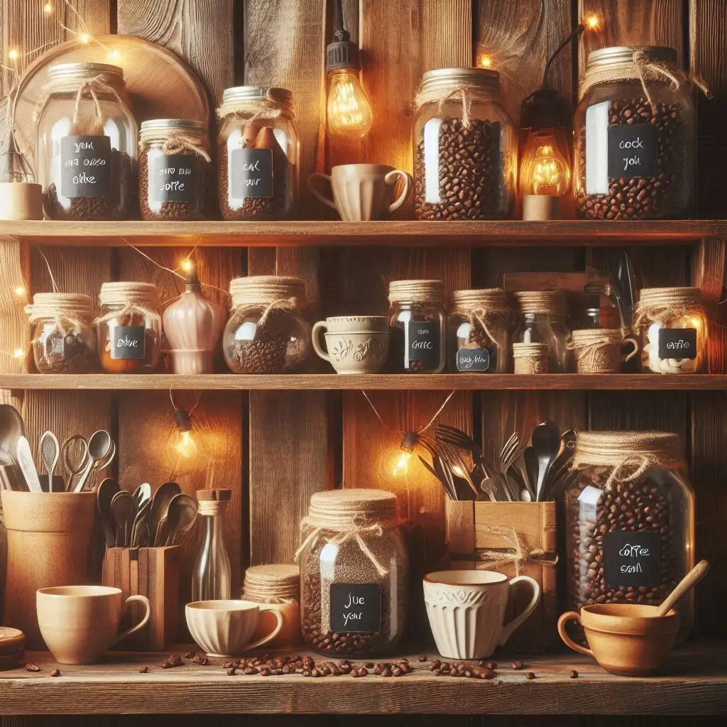 17 Creative Coffee Bar Ideas for Your Home Kitchen