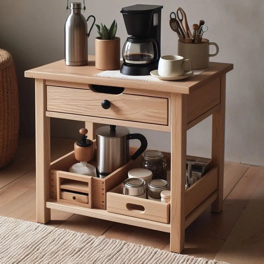 18 Minimalist Coffee Station Ideas for Your Kitchen 12 18 Minimalist Coffee Station Ideas for Your Kitchen