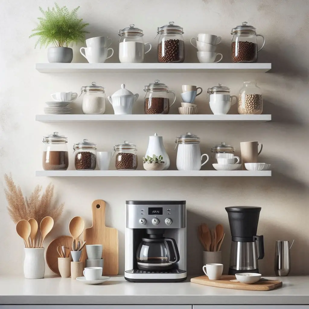 17 Creative Coffee Bar Ideas for Your Home Kitchen