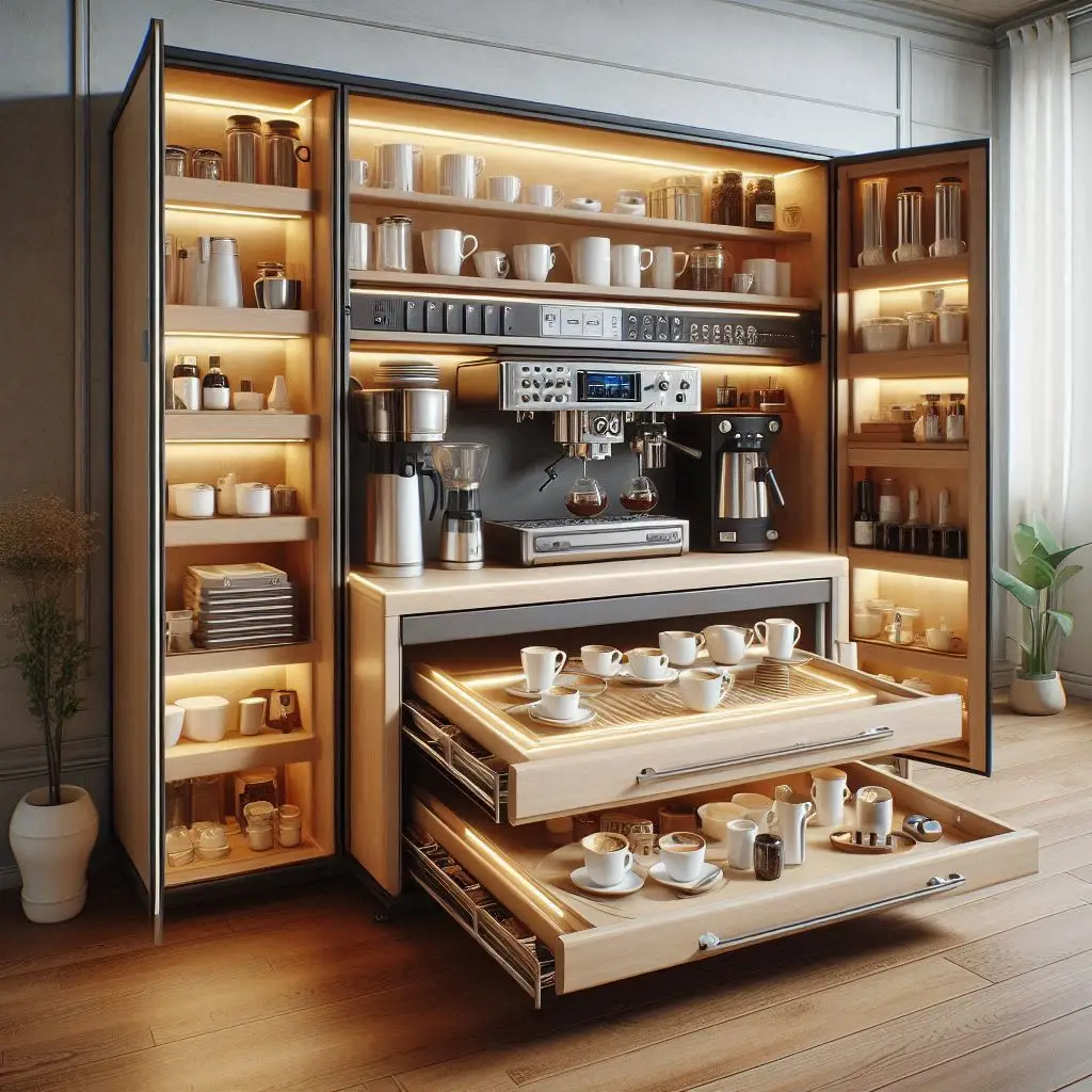 17 Creative Coffee Bar Ideas for Your Home Kitchen