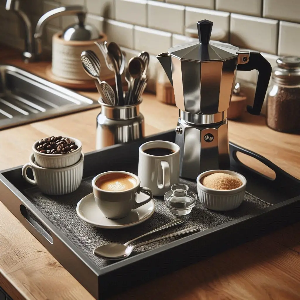 18 Small Kitchen Coffee Bar Ideas to Maximize Style and Space 3 18 Small Kitchen Coffee Bar Ideas to Maximize Style and Space