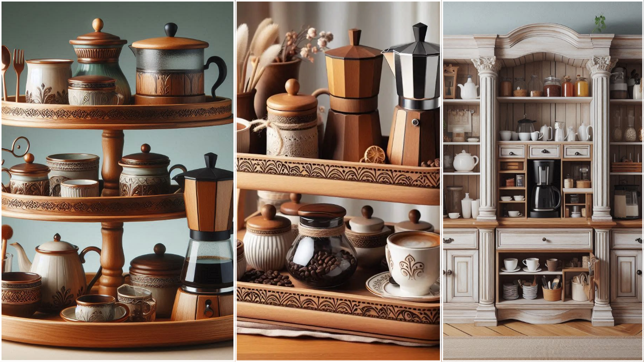 18 Smart Coffee Bar Ideas with Hidden Storage to Keep Your Space Clutter-Free