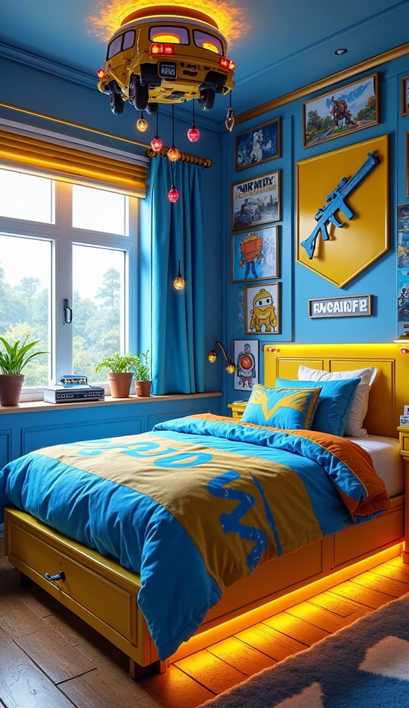 18 Fortnite Boys Bedroom Ideas That Turn Any Space Into a Gamer’s Dream 2 18 Fortnite Boys Bedroom Ideas That Turn Any Space Into a Gamer’s Dream