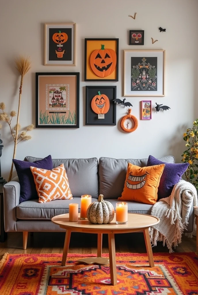 19 Kid-Friendly Halloween Living Room Decor Ideas for a Fun, Cozy Vibe 4 19 Kid-Friendly Halloween Living Room Decor Ideas for a Fun, Cozy Vibe