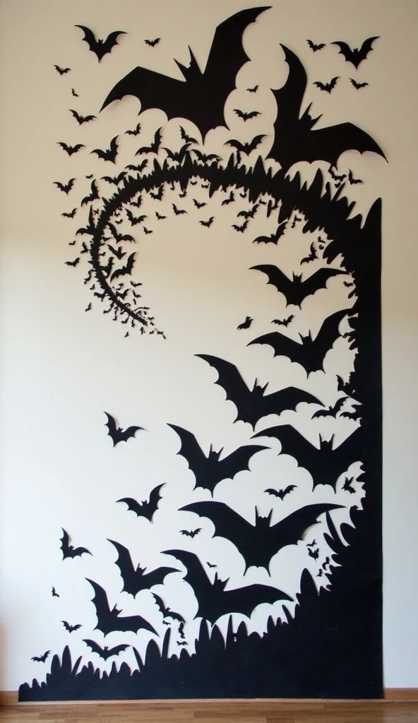19 DIY Dollar Tree Halloween Wall Ideas That Are Fun and Budget-Friendly 8 19 DIY Dollar Tree Halloween Wall Ideas That Are Fun and Budget-Friendly