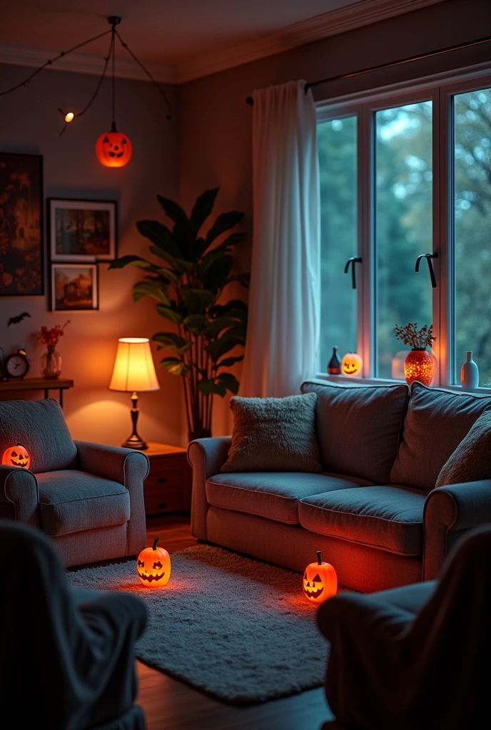 19 Kid-Friendly Halloween Living Room Decor Ideas for a Fun, Cozy Vibe 15 19 Kid-Friendly Halloween Living Room Decor Ideas for a Fun, Cozy Vibe