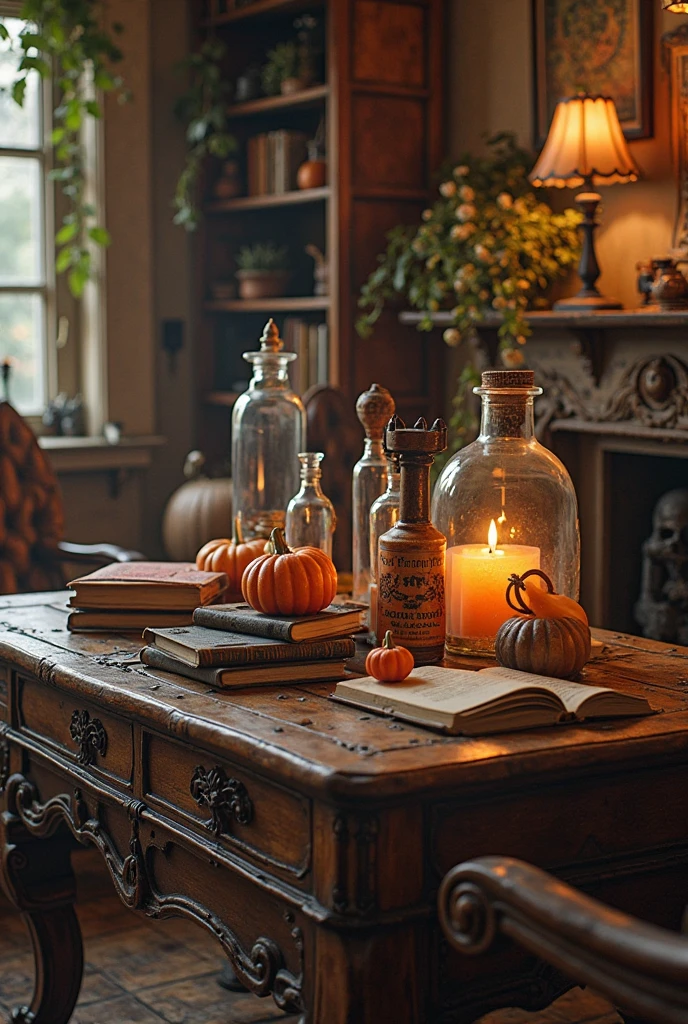 16 Halloween Living Room Table Decoration Ideas for a Festive Touch 5 16 Halloween Living Room Table Decoration Ideas for a Festive Touch