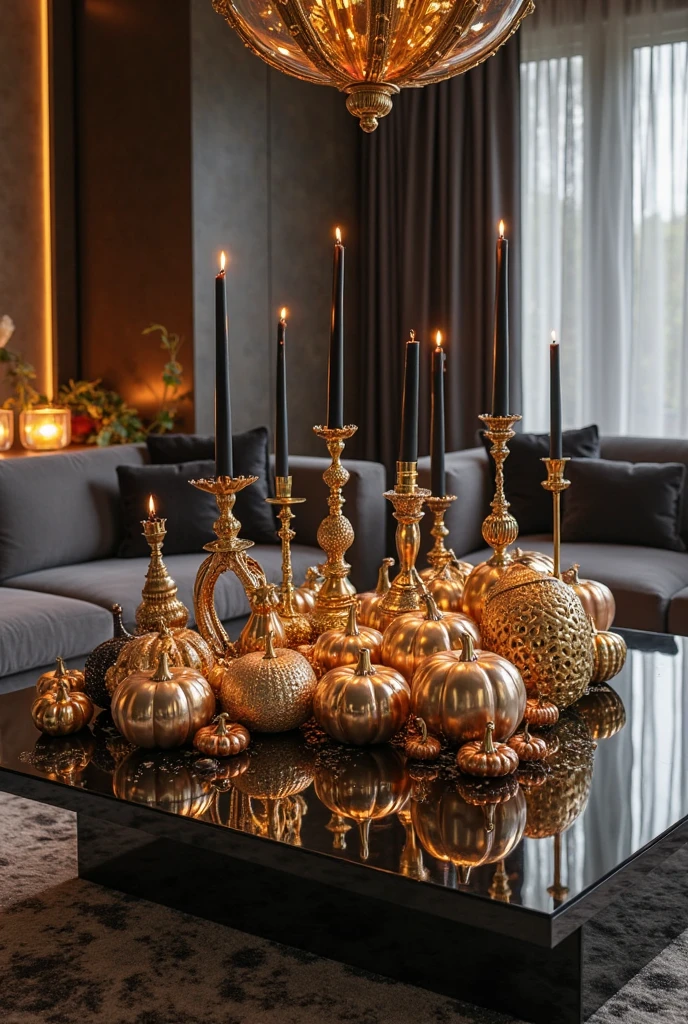 16 Halloween Living Room Table Decoration Ideas for a Festive Touch 10 16 Halloween Living Room Table Decoration Ideas for a Festive Touch