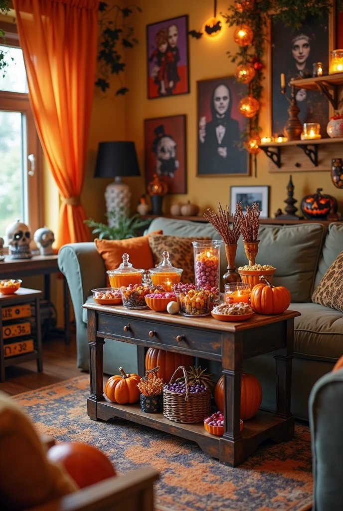 19 Kid-Friendly Halloween Living Room Decor Ideas for a Fun, Cozy Vibe 10 19 Kid-Friendly Halloween Living Room Decor Ideas for a Fun, Cozy Vibe
