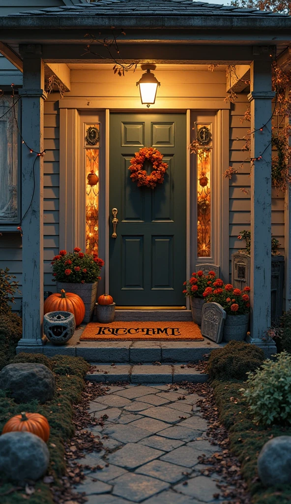 20 Spooky Halloween Door Decor Ideas [Front Door Makeover]