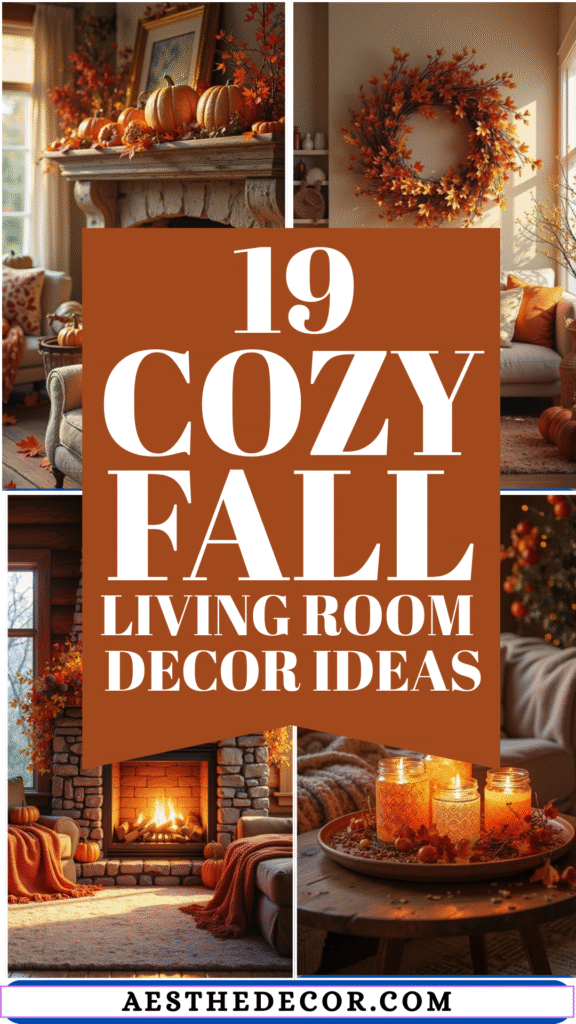 19 Fall Living Room Decor Ideas for a Cozy Home 2 19 Fall Living Room Decor Ideas for a Cozy Home