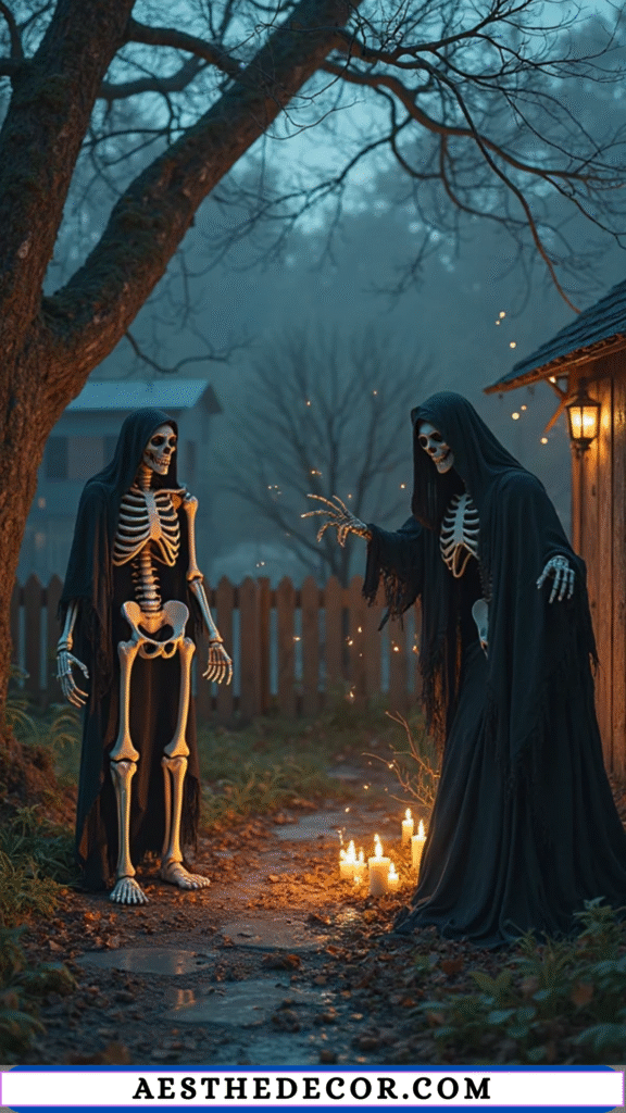16 Spooky Halloween Lighting Ideas for Every Space 33 Animated Spooky Props with Lights