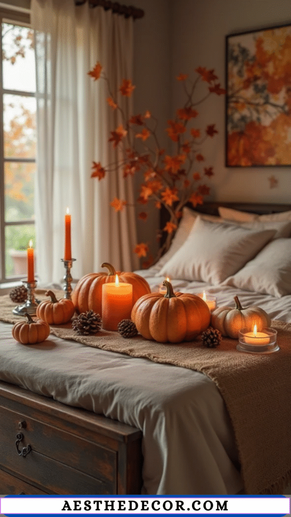 17 Creative Fall Decor for Bedroom DIY Ideas 20 Burlap Table Runners