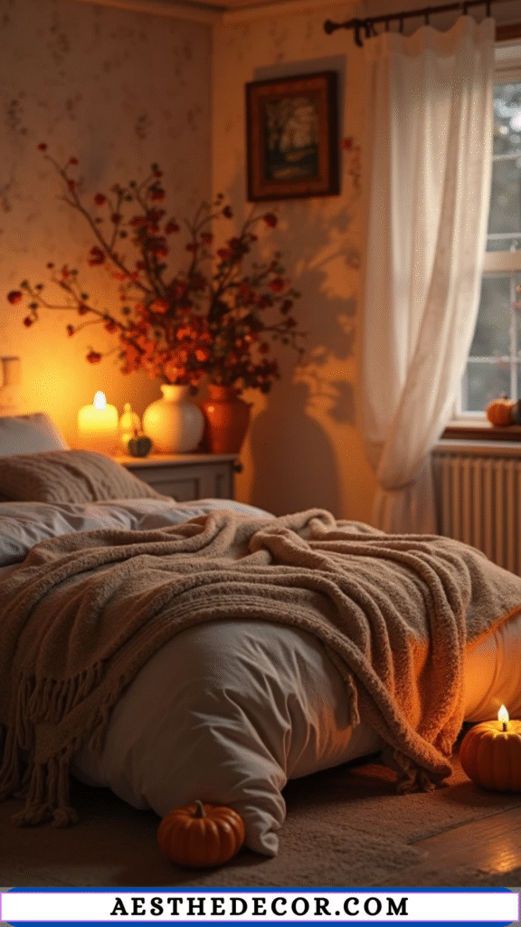 17 Creative Fall Decor for Bedroom DIY Ideas 8 Fall Scented Candles