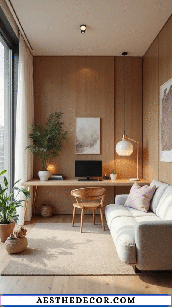 16 Home Office in Living Room Divider Ideas You’ll Love 4 Folding Screen Dividers