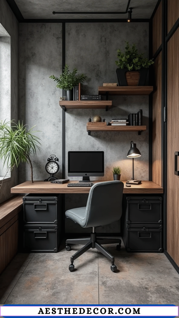 16 Easy Gamer Theme Bedroom Ideas Every Kid Will Love 13 Industrial Furniture & Storage