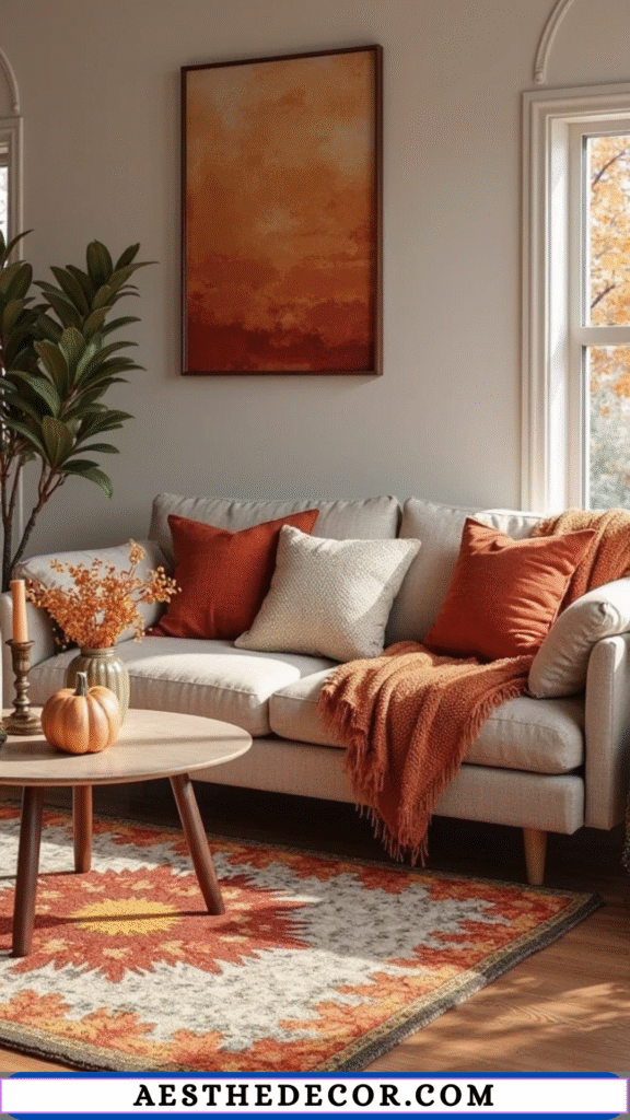 19 Fall Living Room Decor Ideas for a Cozy Home 21 Layered Rugs