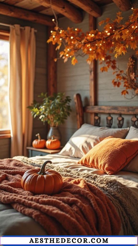 17 Creative Fall Decor for Bedroom DIY Ideas 18 Leaf Garland Crafts