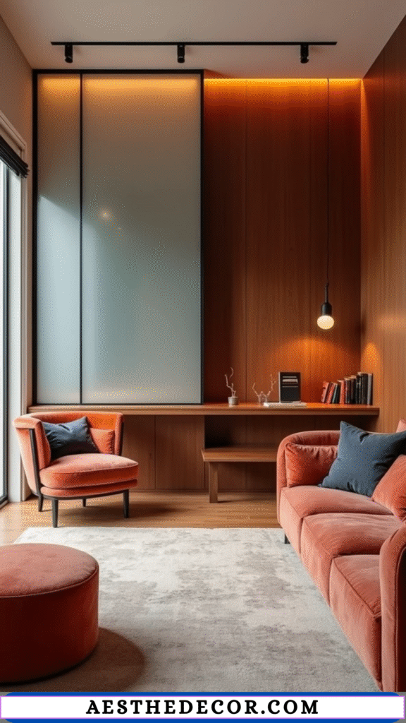 16 Home Office in Living Room Divider Ideas You’ll Love 13 Luxury Modern Divider Ideas