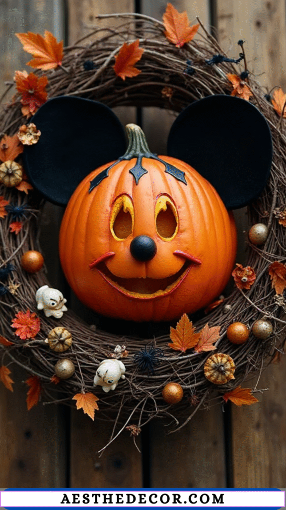 Mickey Mouse Pumpkin 