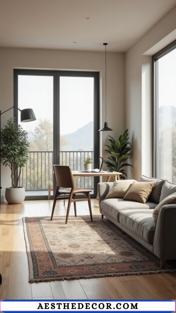 24 Minimalist Living Room Office Combo Ideas 5 Open-Concept Styles