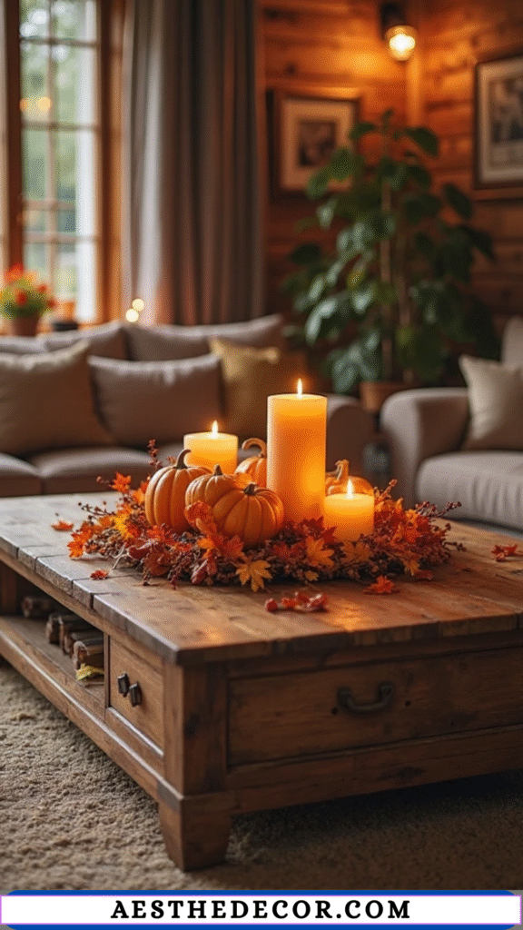 19 Fall Living Room Decor Ideas for a Cozy Home 23 Pumpkin Centerpieces
