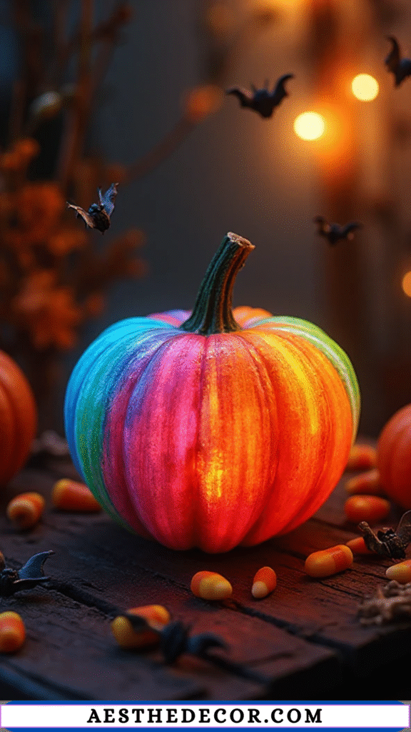 Rainbow Pumpkin