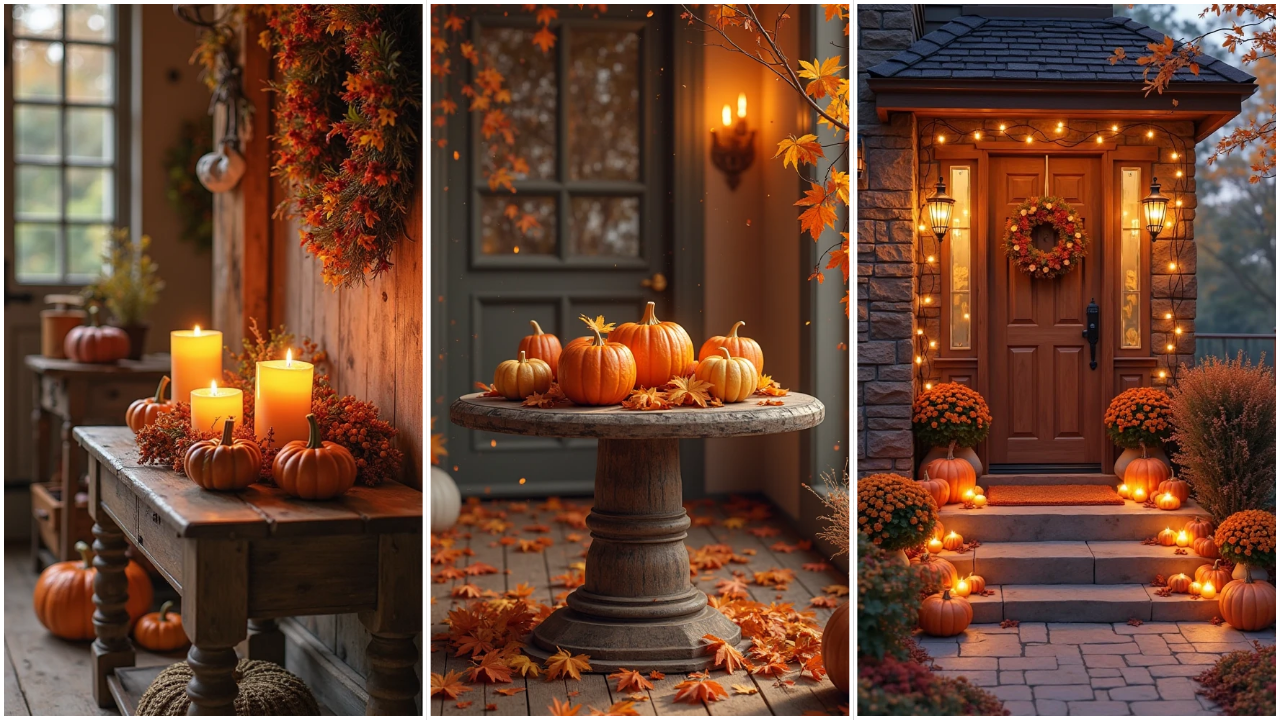15 Cozy Fall Entryway Decor Ideas to Welcome the Season