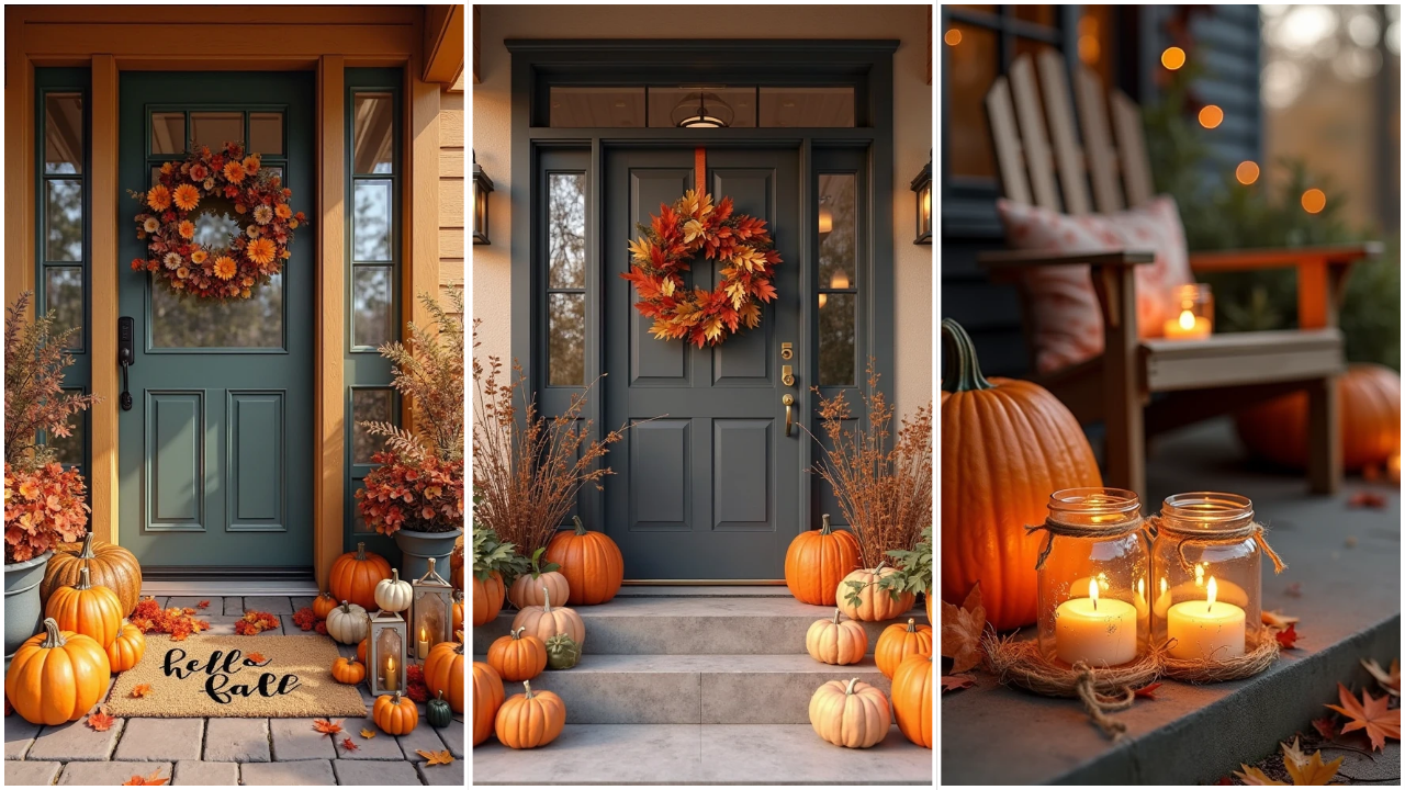 17 Best Small Fall Front Porch Decor Ideas