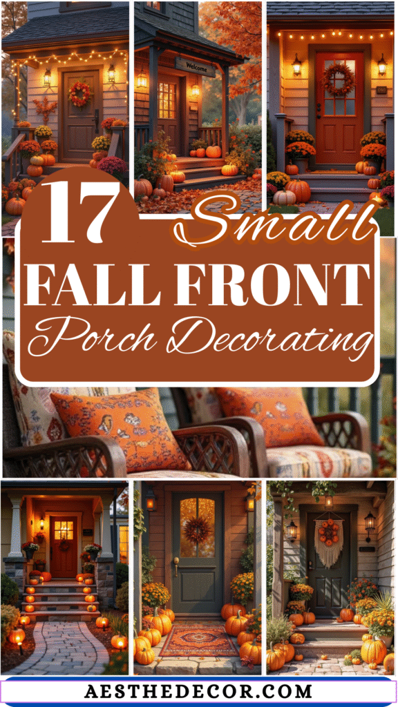 17 Best Small Fall Front Porch Decor Ideas