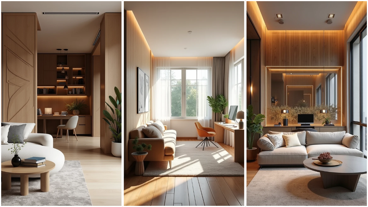 16 Home Office in Living Room Divider Ideas You’ll Love