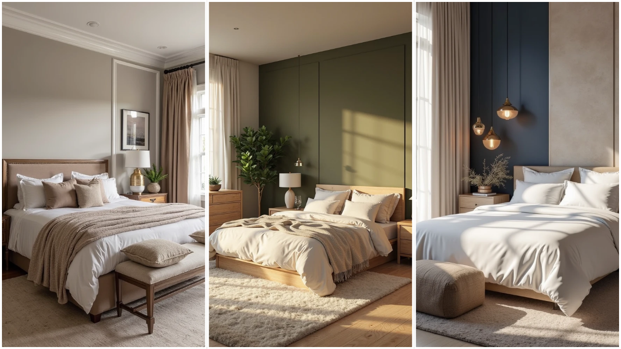 20 Modern Master Bedroom Color Combinations You’ll Love