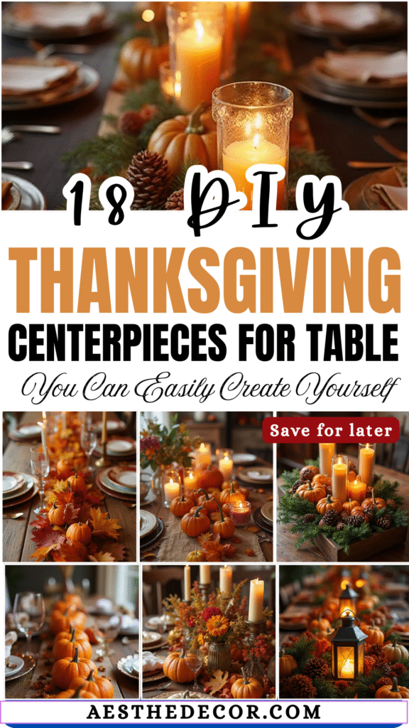 18 DIY Thanksgiving Centerpieces for Table You Can Easily Create Yourself 2 18 DIY Thanksgiving Centerpieces for Table You Can Easily Create Yourself
