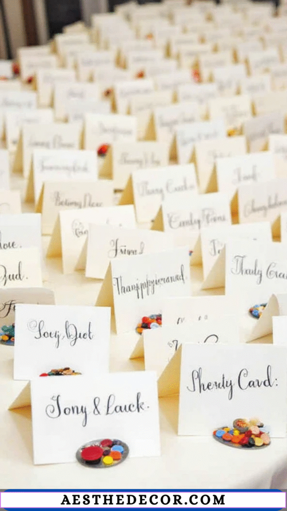 Button Place Cards