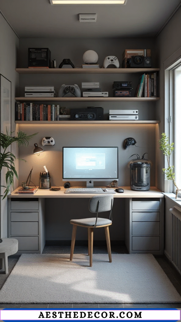 16 Minimalist Gamer Bedroom Ideas for Teens 8 Efficient Storage Solutions