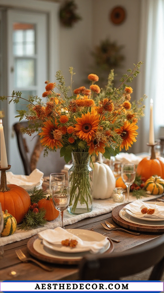 Fresh Flowers in Simple Vases
