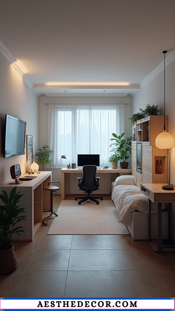 16 Minimalist Gamer Bedroom Ideas for Teens 18 Keep It Open and Simple