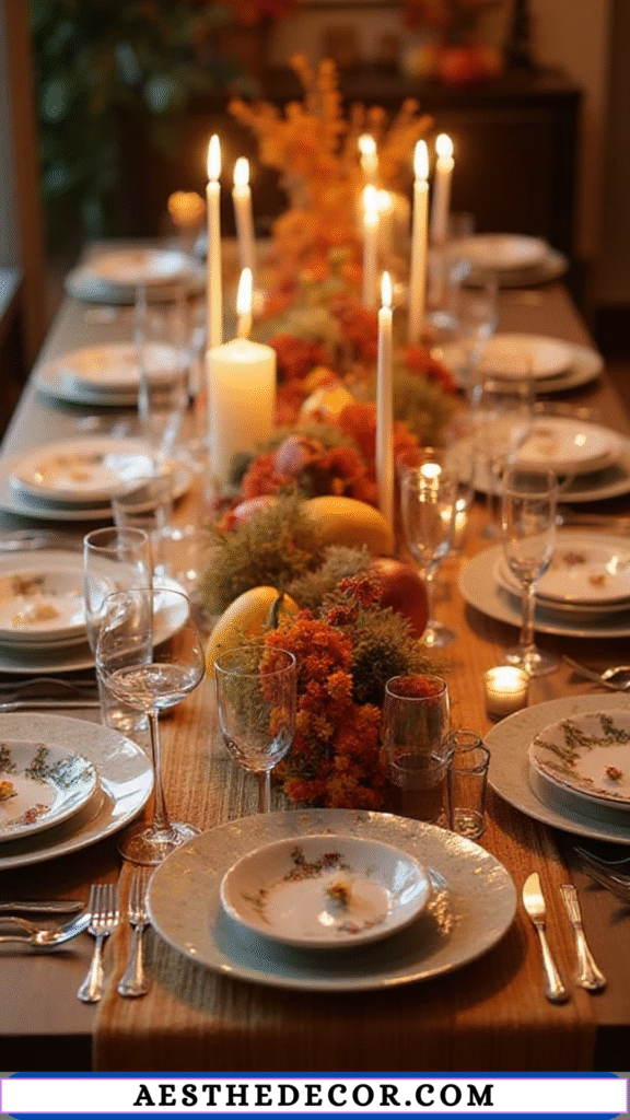 Layered Table Linens and Placemats