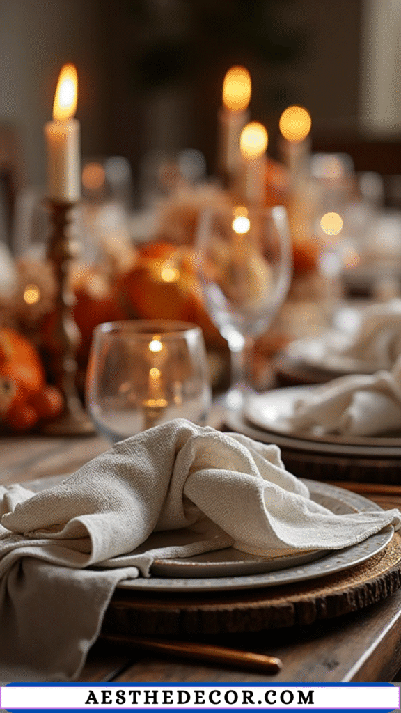 18 Neutral Thanksgiving Table Ideas for Elegance 22 Mix of Textures in Neutrals
