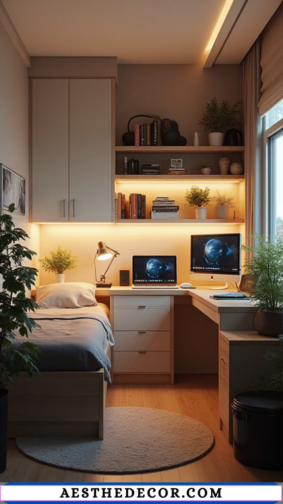 16 Minimalist Gamer Bedroom Ideas for Teens 16 Multi-Purpose Items