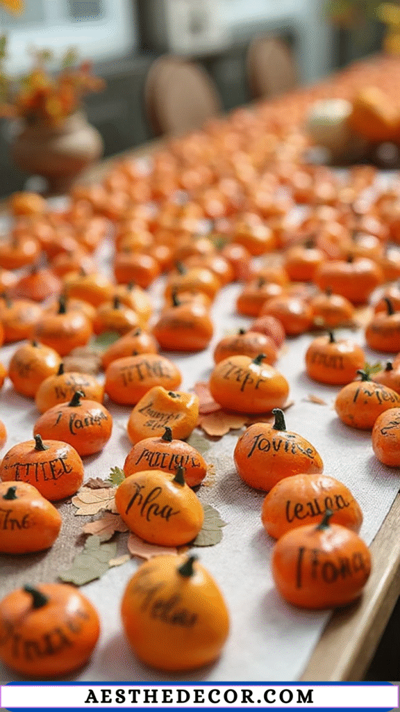 Painted Pumpkin Rock Cards