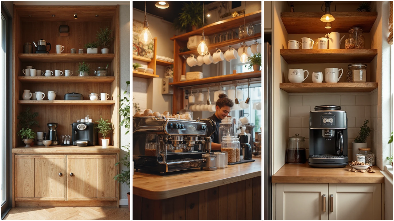 20 Amazing Coffee Bar Ideas for Small Apartments