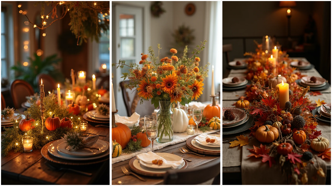17 Rustic Thanksgiving Tablescape Ideas for a Cozy Holiday Gathering
