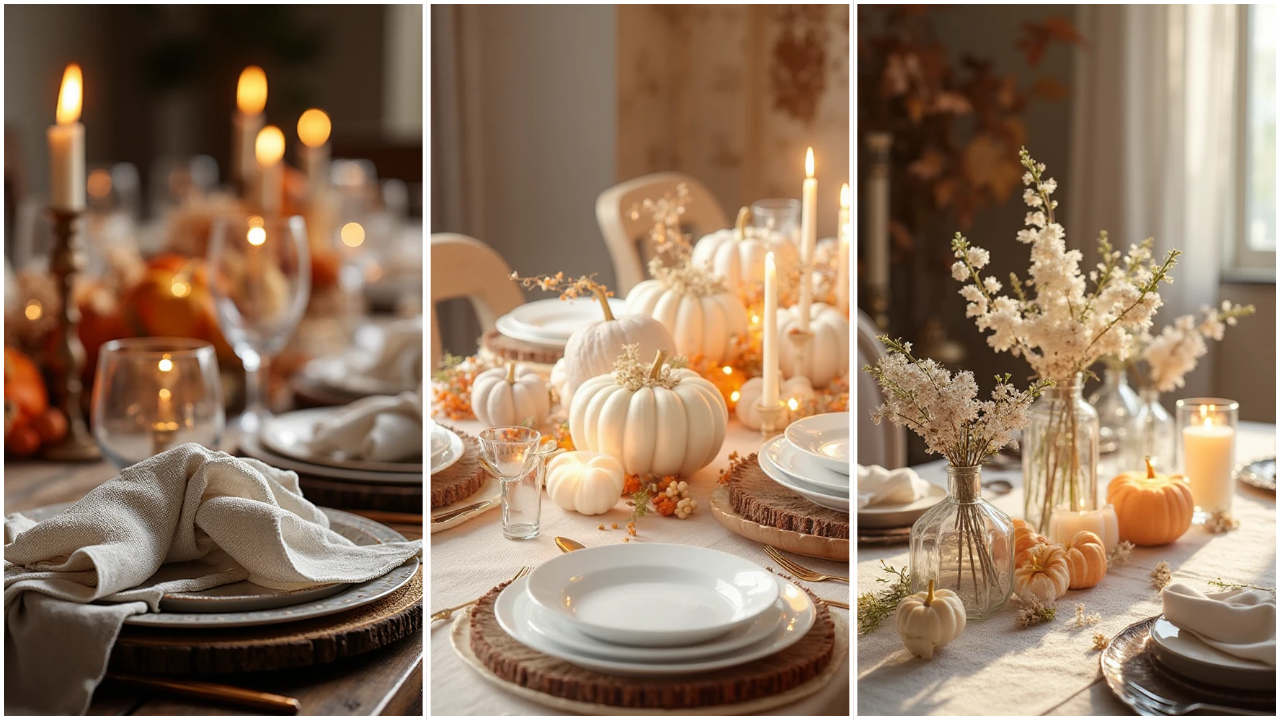 18 Neutral Thanksgiving Table Ideas for Elegance