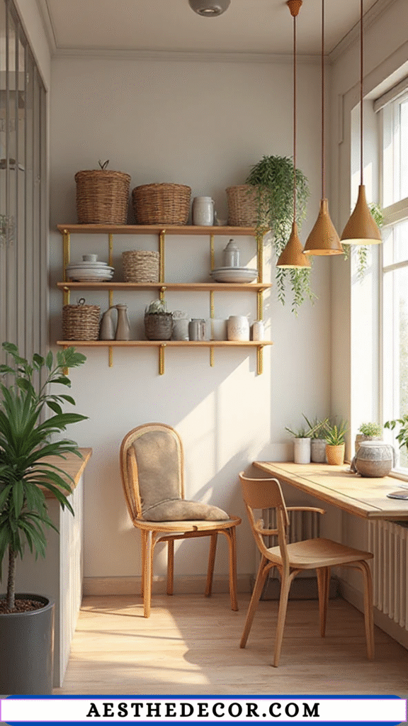 20 Amazing Coffee Bar Ideas for Small Apartments 9 Wall-Mounted Racks