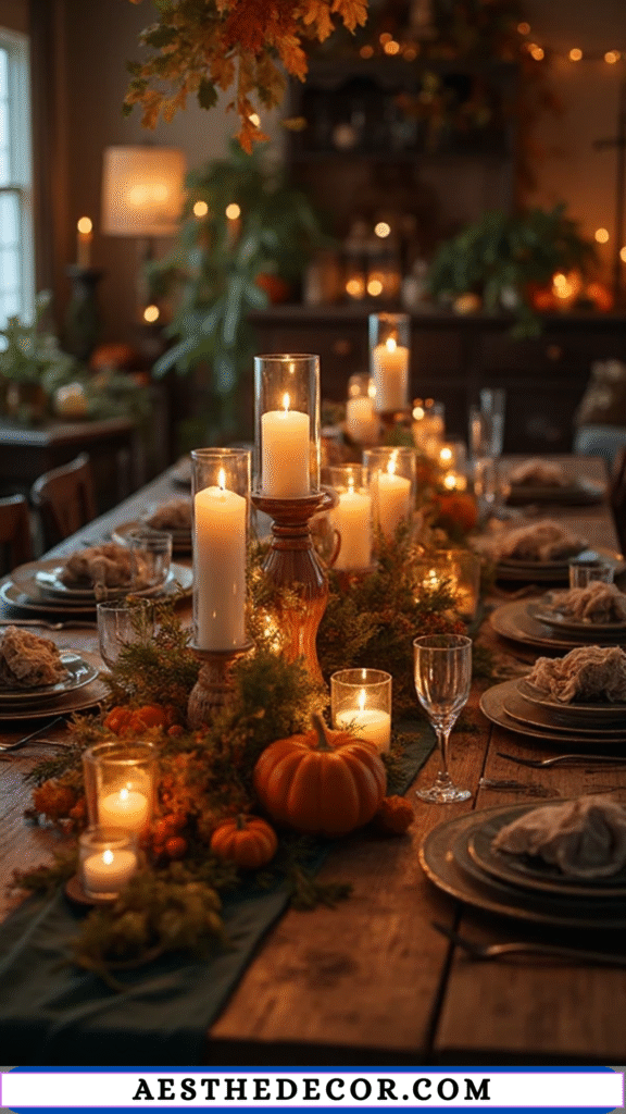 Warm Candle Glow for Cozy Vibes
