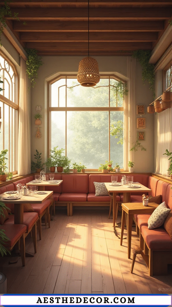 16 Cozy Coffee Shop Ideas for Stylish, Small, and Inviting Spaces 8 Comfortable Seating Arrangement