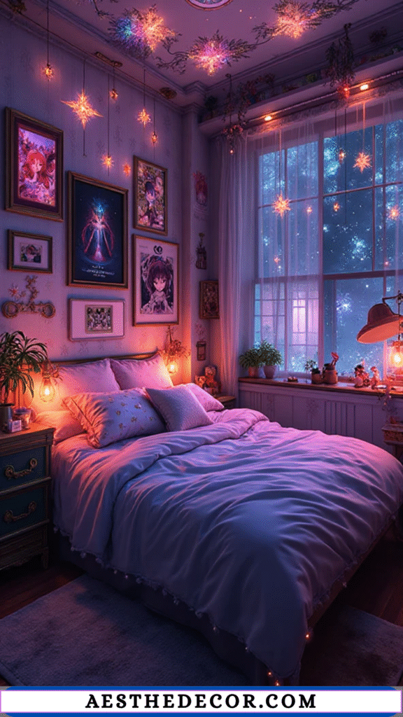 16 Epic Anime Bedroom Ideas Every Boy Will Love 12 Cool Anime Lamps and Lighting