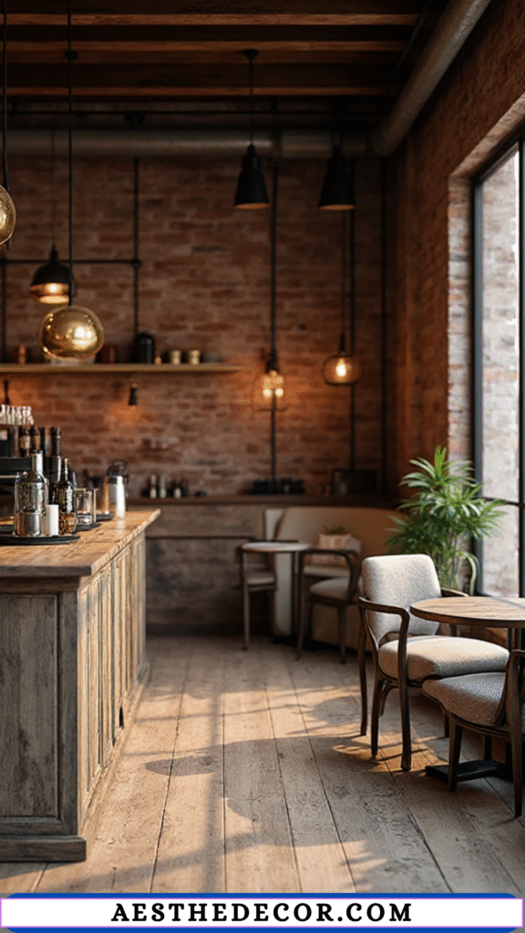 16 Cozy Coffee Shop Ideas for Stylish, Small, and Inviting Spaces 9 Mix of Textures